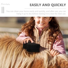 Mobestech Horse Body Cleaning Sponges Set Horse Grooming Kit Sponges for Cleaning