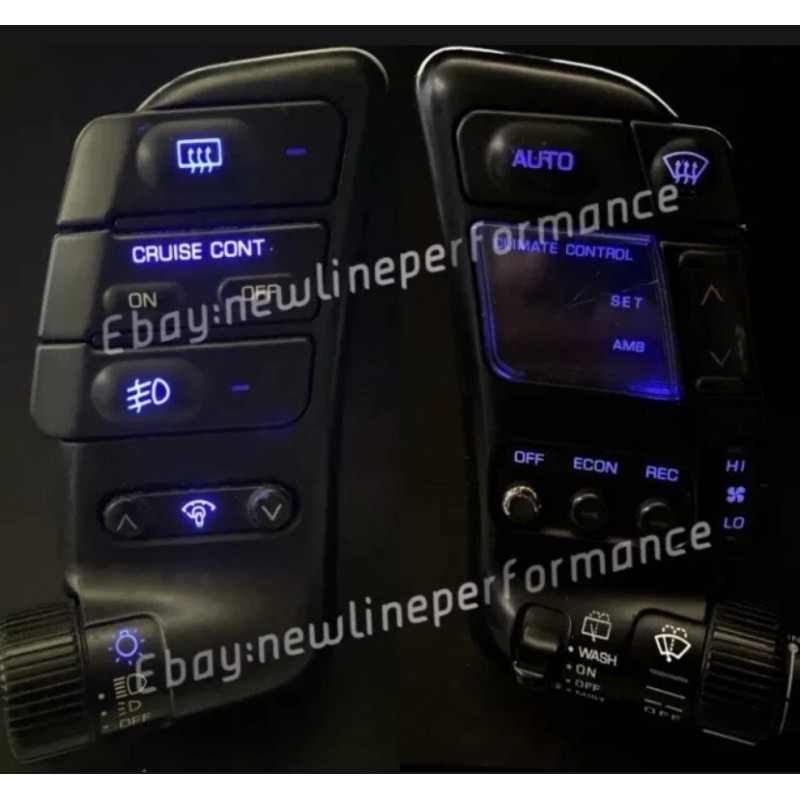 LED Blue Cluster / Pods / Key Ring LED Bulbs