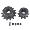 FUWTLP Jackshaft Go Kart Minibike Complete Jackshaft Kit 3/4" X