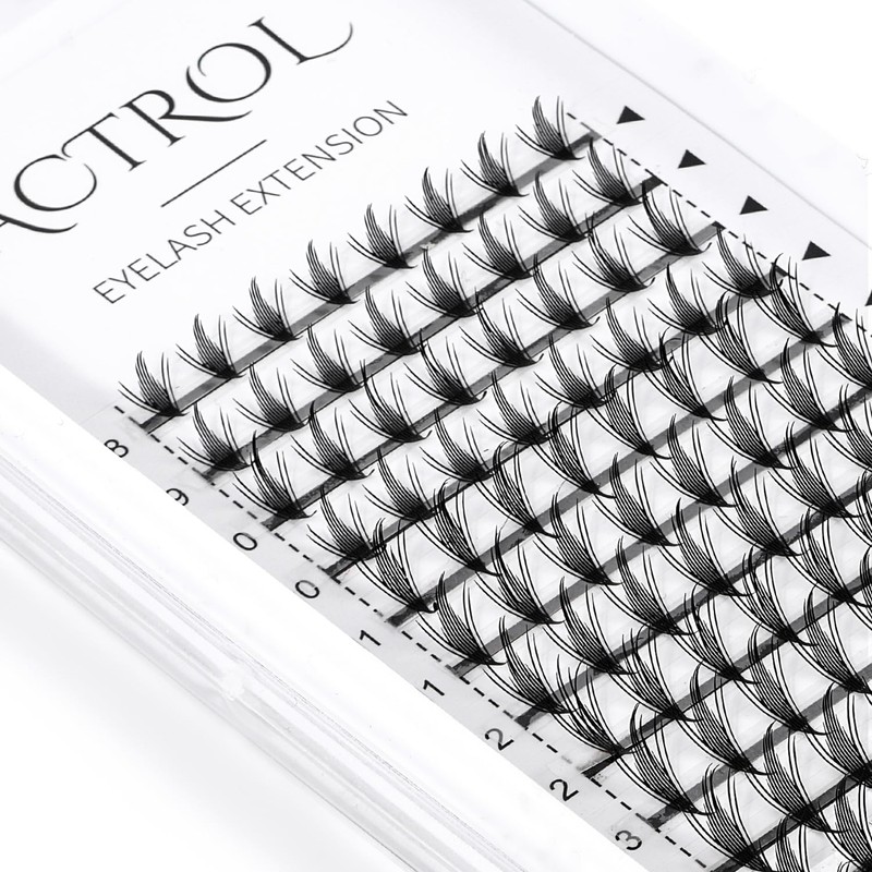 ACTROL Anime Lashes Feather Shape Eyelashes Manga Natural Lash Cluster