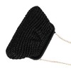 EVEOUT Straw Clutch Handbag for Women Summer Woven Dumpling Pouch