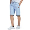 JustSun Men's Chino Shorts, Summer Bermudas, Cotton, with Drawstring -