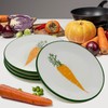Lashuma Colourful Ceramic Plate, Small, Serving Plate Set for 4