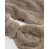 Basic Sense Super Soft Both Side Fluffy Faux Fur Warmer