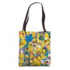 The Simpsons Springfield Characters Print Tote Bag
