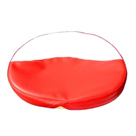 RAParts MIS006DR 19" Red & White Seat Cover Fits Massey Harris Tractor 501 541 600 601 +