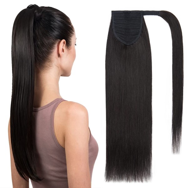 Tess Ponytail Hair Extensions, Real Hair, Clip-In Hair Extensions, Real