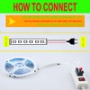 HAASHADA LED Strip Lights，AC110-130V 16.4ft/5m Dimmable SMD 2835 30000LM 1200