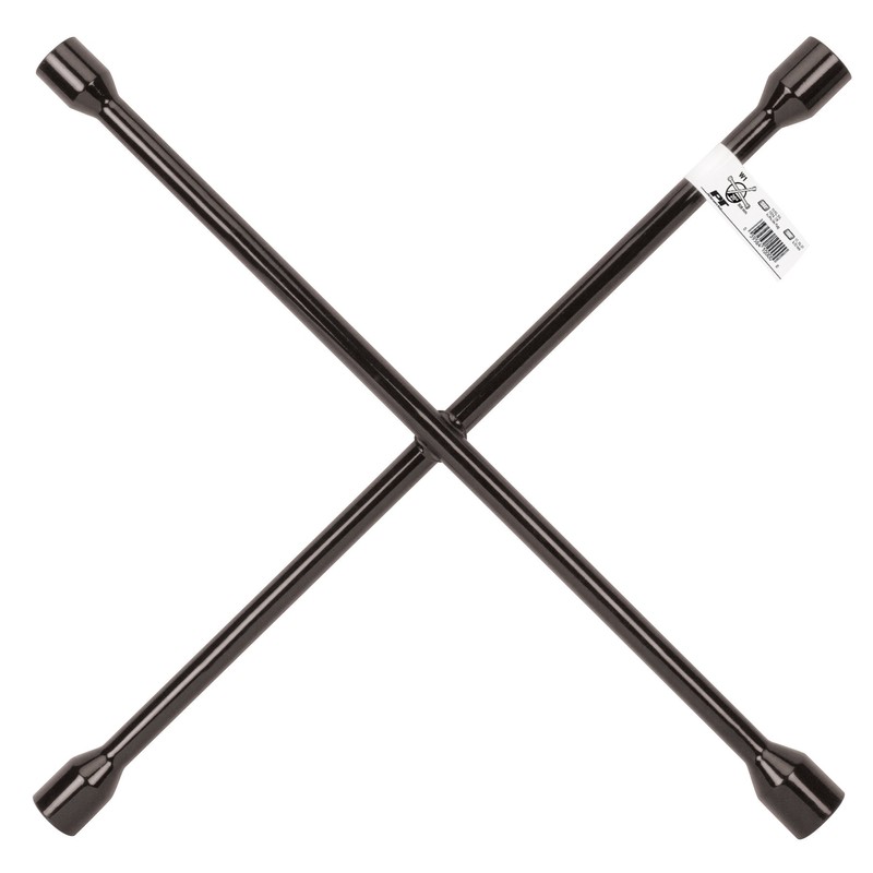 Performance Tool W1 Silver 20" SAE/Metric 4-Way Cross Lug Wrench