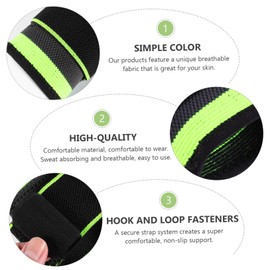 Mobestech 2pcs Wrist Support Brace for Sports Compression Wrist Wrap Protector for Basketball Weightlifting Running and More and Comfortable Design