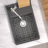 SANNO Sink Protector Grid for Kitchen Sink, 14.57" L X