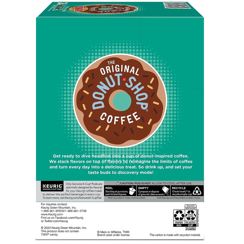 The Original Donut Shop Twix Coffee Keurig K-Cup Pods, Medium