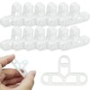 100 Pieces Tile Spacers, 10mm T Shaped Floor Tiles, Removable