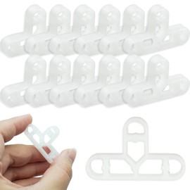 100 Pieces Tile Spacers, 10mm T Shaped Floor Tiles, Removable Tile Spacers for DIY Paving Tiles, Wall, Garden, Red Brick, Patio Tiles
