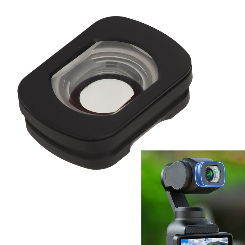 Wide Angle Lens for Osmo Pocket 3 HD Optical Glass