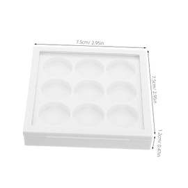 TOVINANNA Wide Range DIY Eyeshadow Palette Empty Palette Travel Makeup Organizer Blush Contour