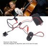 Cello Pickup Metal Plastic High Sensitivity Low Noise Professional Cello