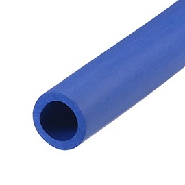 uxcell Foam Tubing for Handle Grip Support, 25mm ID 35mm OD 1m Length Blue
