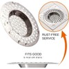 Stainless Steel 2Pcs Kitchen Sink Strainer Plug Standard Dual Function