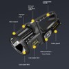 LETOUR 1450000 L Spotlight, Rechargeable Led Spotlight Flashlight with 350°