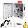 CINVEI Septic Control Panel with Septic Alarm, Pump Circuit Breaker,