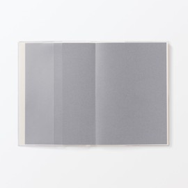 MUJI 848545 2026 B6 Vertical Schedule Book, Starts December 2025, B6, White, Monthly Weekly