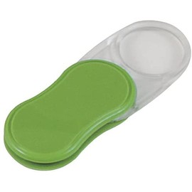 MAFYLASS Portable Series LP-21P Pocket Magnifier Round (Green) with LED Light