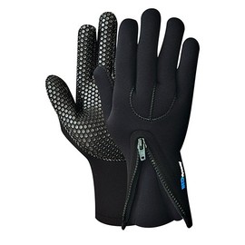 H2ODYSSEY UltraZip Five Finger Glove - Diving, Swimming and Surfing - Five Finger Water Glove for Men and Women (Medium)