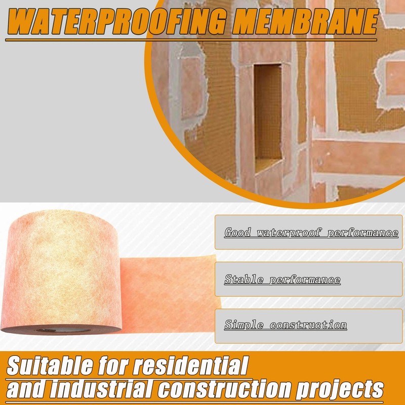 ‌Qkxut Premium Shower Waterproofing Membrane – SBC Polyethylene Composite for
