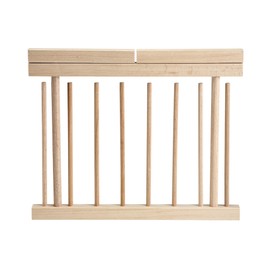 Fantes Collapsible Pasta and Noodle Drying Rack, Made in Italy, Natural Beechwood, 13.375 x 11.5-Inches, The Italian Market Original since 1906