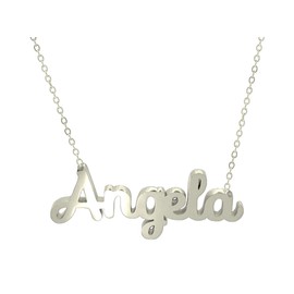 Damen-Halskette mit Namen, Edelstahl, mit Original-Geschenkbox, personalisierter Schmuck für Freunde, Brautpaar Only Faith, standard, Edelstahl, Nicht zutreffend.