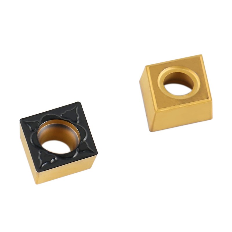 Accusize Industrial Tools Ccmt32.51-Md Cvd Insertos de carburo recubiertos Cvd,