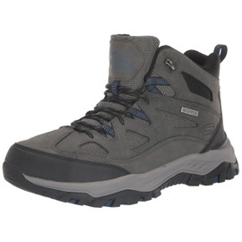 Skechers USA Men's Men's Rickter Hiking Boot, Gry, 10