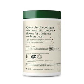 Great Lakes Wellness, Hidrolizado de colgeno, protena de carne de res con sabor Chai, kosher, lata de 10 onzas                                        