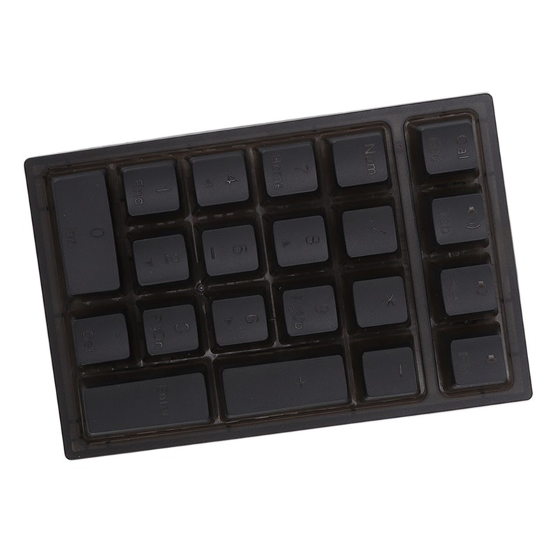 21 Key Numeric Keypad RGB Backlit Ergonomic Small Mechanical Numpad