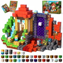 Building Blocks - 150PCS Building Building Blocks Toys Forest Portal Building Cubes - Building Toys for Montessori Toddler Birthday Gifts -STEM Construction Toys for Kids Ages 3+ for Boy & Girl