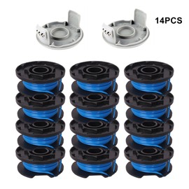 AC14RL3A Replacement String Trimmer Spool Line, 11ft 0.065" String Trimmer Line for Ryobi Strings Trimmers Refill, Compatible with Ryobi One+AC14RL3A 18v 24v 40v Cordless Weed Eater Spool(COLOR:black)