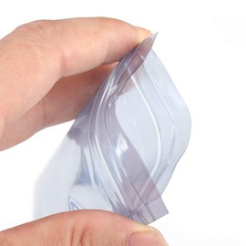 SUNF UA Pack of 100 Antistatic Bags for ESD 100 mm x 150 mm Translucence Antistatic Resealable Bags for SSD HDD and Electronic Device