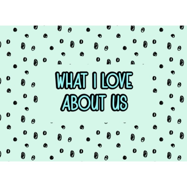 what i love about us: Fill in the Love journal