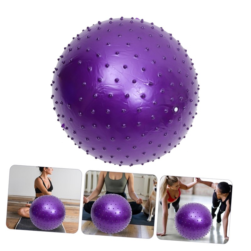 BESPORTBLE Professional Core Massage Ball Textured Exercise Ball for Pregnancy