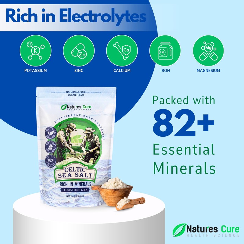 Celtic Sea Salt – 100% Natural Unrefined Celtic Sea Salt