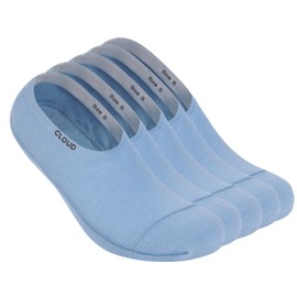 Cloud Ankle Socks for Women - Thin Comfortable Non Slip Invisible Low Cut Cotton No Show Socks for Casual & Formal Wear