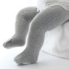 Baby Toddler Girls Tights Seamless Cable Knit Cotton Leggings Pants