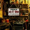 Papa's Fix It Shop Sign Papa Gifts From Grandchildren Christmas