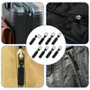 8 Pcs Black Zipper Pull Replacement for Jacket Zipper Slider