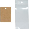 Accessory Card with Header Bag, Set of 100, Display Cards,
