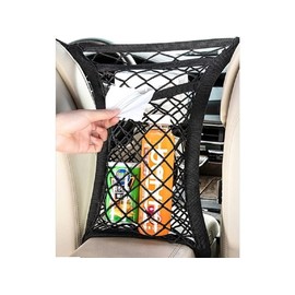 ZIPSLINE Car Accessories Net Net for Car Accessories Storage Small Items Organize Car Pouch Pocket Pet Net Guard Car Accessories Car Supplies for Cars Elastic Pet Safety Net for Kids Baby Child Child