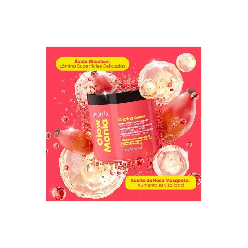 Mascarilla Protectora Glow Mania 500ml Matrix