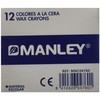 Manley 33 – Wax Crayons, Pack of 12