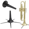 Trumpet Bracket Foldable Stand Orchestral Instruments Portable Support Holder 5